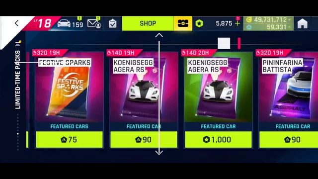 Koenigsegg Agera RS Pack Opening 🤩 | Asphalt 9 смотреть онлайн