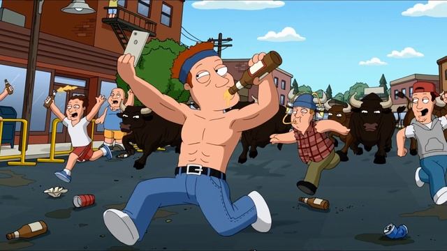 Family Guy Seriously Wicked Bull Run смотреть онлайн