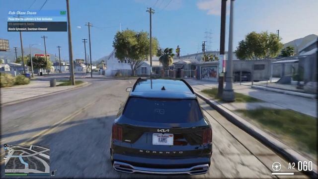 Uber 2022 KIA Sorento SX Prestige - NVE GTA 5 смотреть онлайн