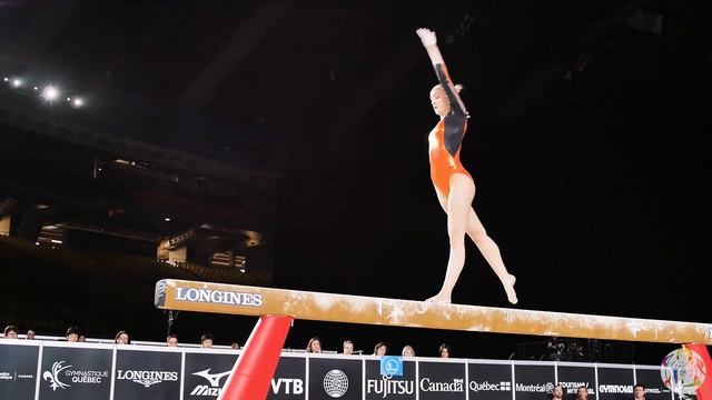 Sanne Wevers (NED) BB - 2017 World Championships - Podium Training смотреть онлайн
