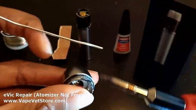 eVic Repair - How to Fix No Atomizer Found Error for Joyetech eVic Pens смотреть онлайн