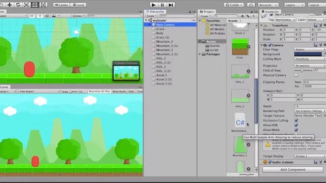 how to make camera follow player unity 2d смотреть онлайн