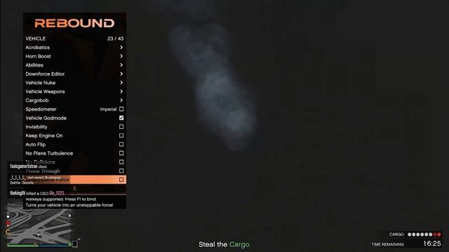 Rebound Mod Menu GTA5 смотреть онлайн