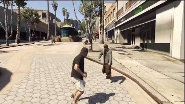 Гта 5. Драки, нокауты