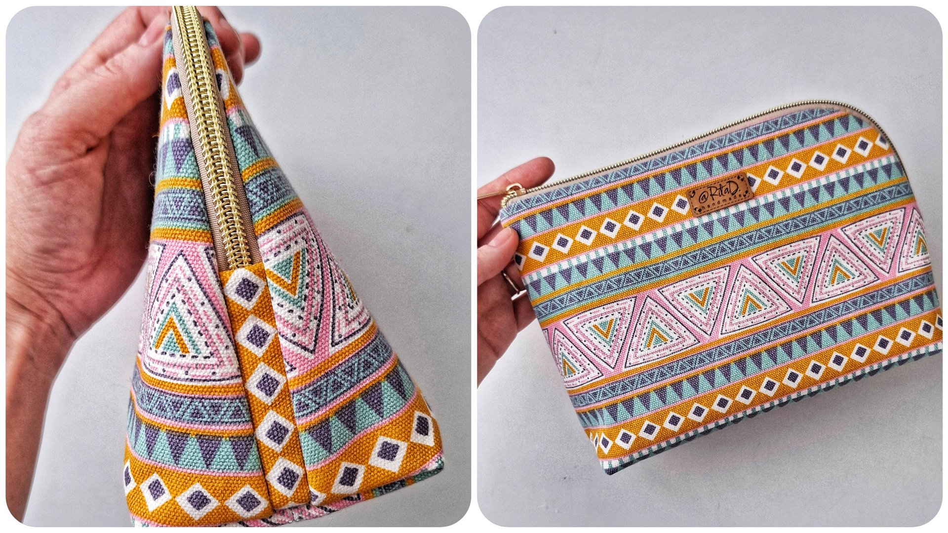 ШЬЮ КОСМЕТИЧКУ #учусьшить #мастеркласс #выкройка