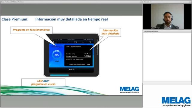 Esterilizadores Clase Profesional Vs. Clase Premium | MELAG Webinar