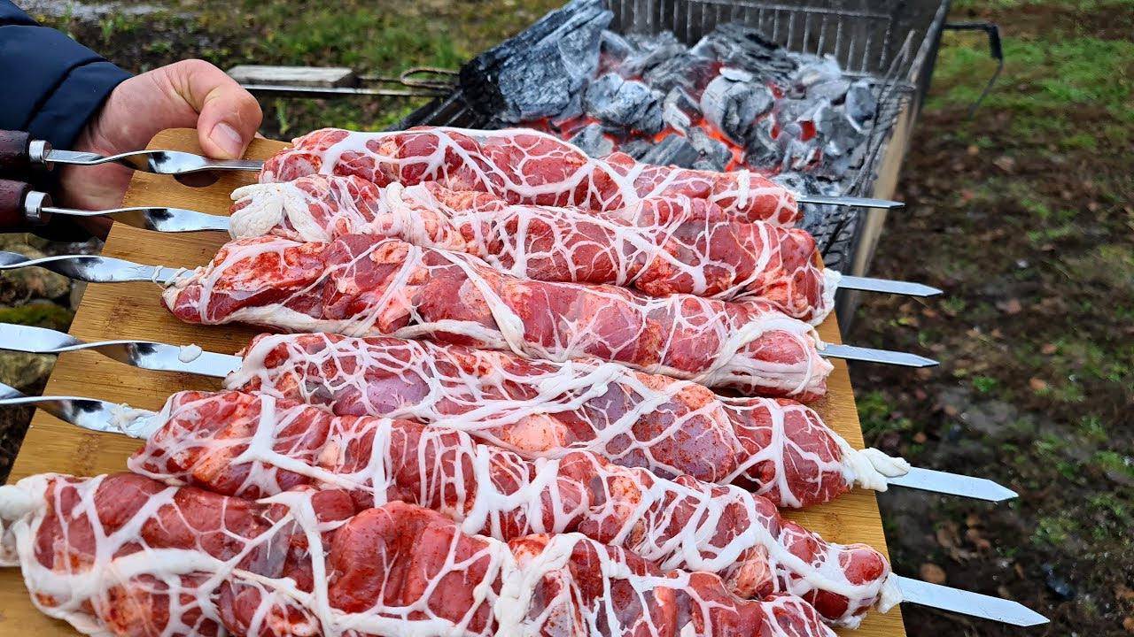 Хан кебаб шашлык по - Царски смотреть онлайн