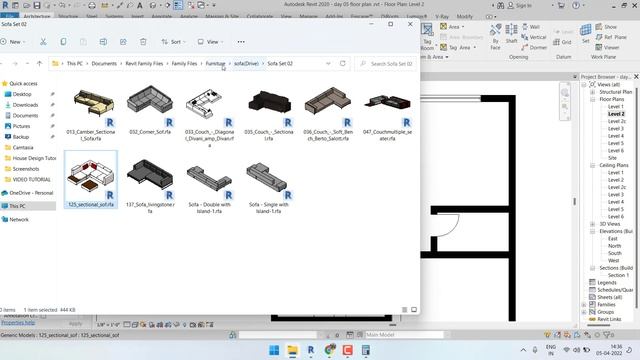 G+2 HOUSE | PART 05 | PLACING COMPONENTS | REVIT TUTORIAL смотреть онлайн