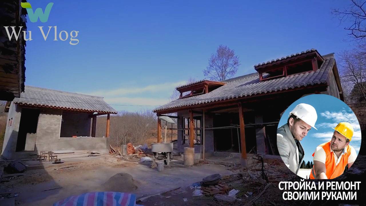 Дом своими руками, полная перестройка ветхого жилья от проекта до готового дома. Часть 2.