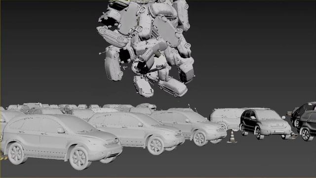 Gravity Reverse Simulation - Tyflow Scene File Download смотреть онлайн