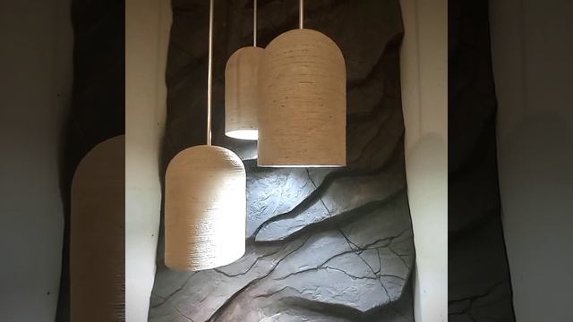 люстры из бетона