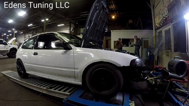 Stock block B16a H1C Holset turbo. смотреть онлайн