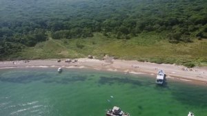 Остров Путятина, Отдых в бухте Черепаха. Приморский край.