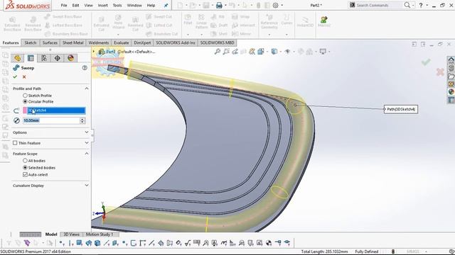 「DESIGN 185」 How to design BASEBALL CAP by Solidworks смотреть онлайн