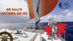 Самурай мчится⛵️11 день  регаты ARC 2024⚓️10e место⛵️CATANA 50 OC3️⃣