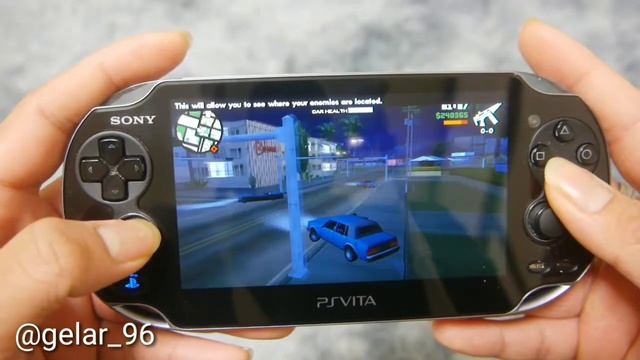 GAME SEJUTA UMAT!!! MAIN GTA SAN ANDREAS DI PS VITA смотреть онлайн