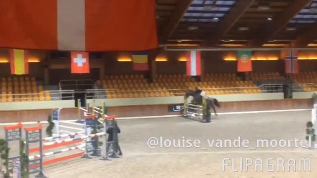 Louise en Calisto te jumping Moorsele 1.20m смотреть онлайн
