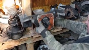 УАЗ.Как снять раздатку не снимая коробки.