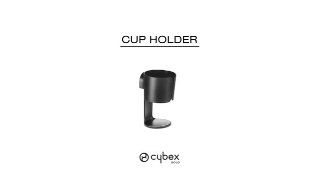 Как прикрепить подстаканник Eezy S Twist 2 и Eezy S Twist + 2 CYBEX