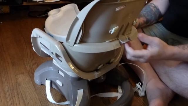 How to assemble / Review : Fisher-Price SpaceSaver High Chair смотреть онлайн