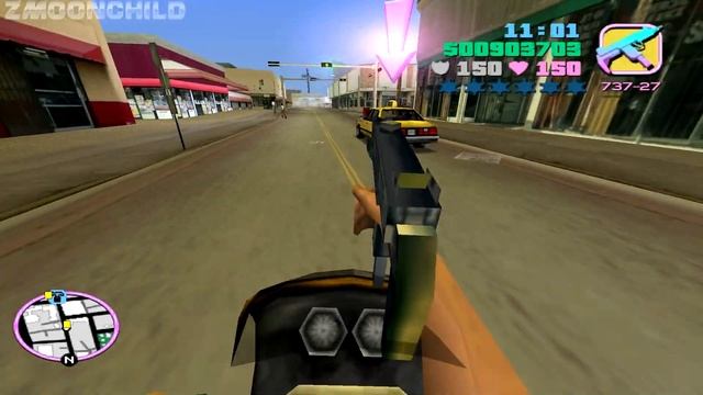 First-Person mod - GTA Vice City - Friendly Rivalry - Kaufman Cabs Mission - from the Starter Save смотреть онлайн