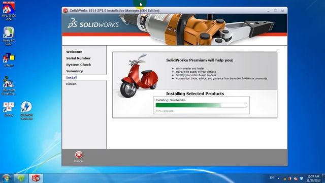 Hướng dẫn cài đặt SolidWorks 2014 смотреть онлайн