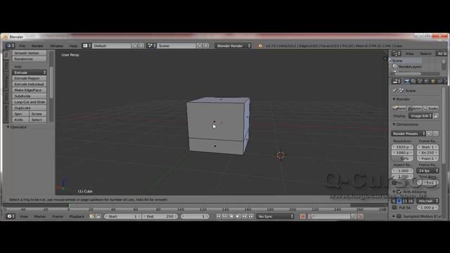 Curso de Blender 3D - Aula 20 - Ferramenta Loop Cut смотреть онлайн