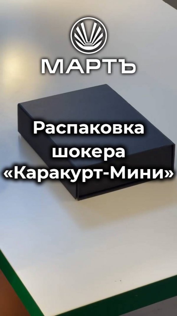 Распаковка подарочного набора с электрошокером «Каракурт-Мини»