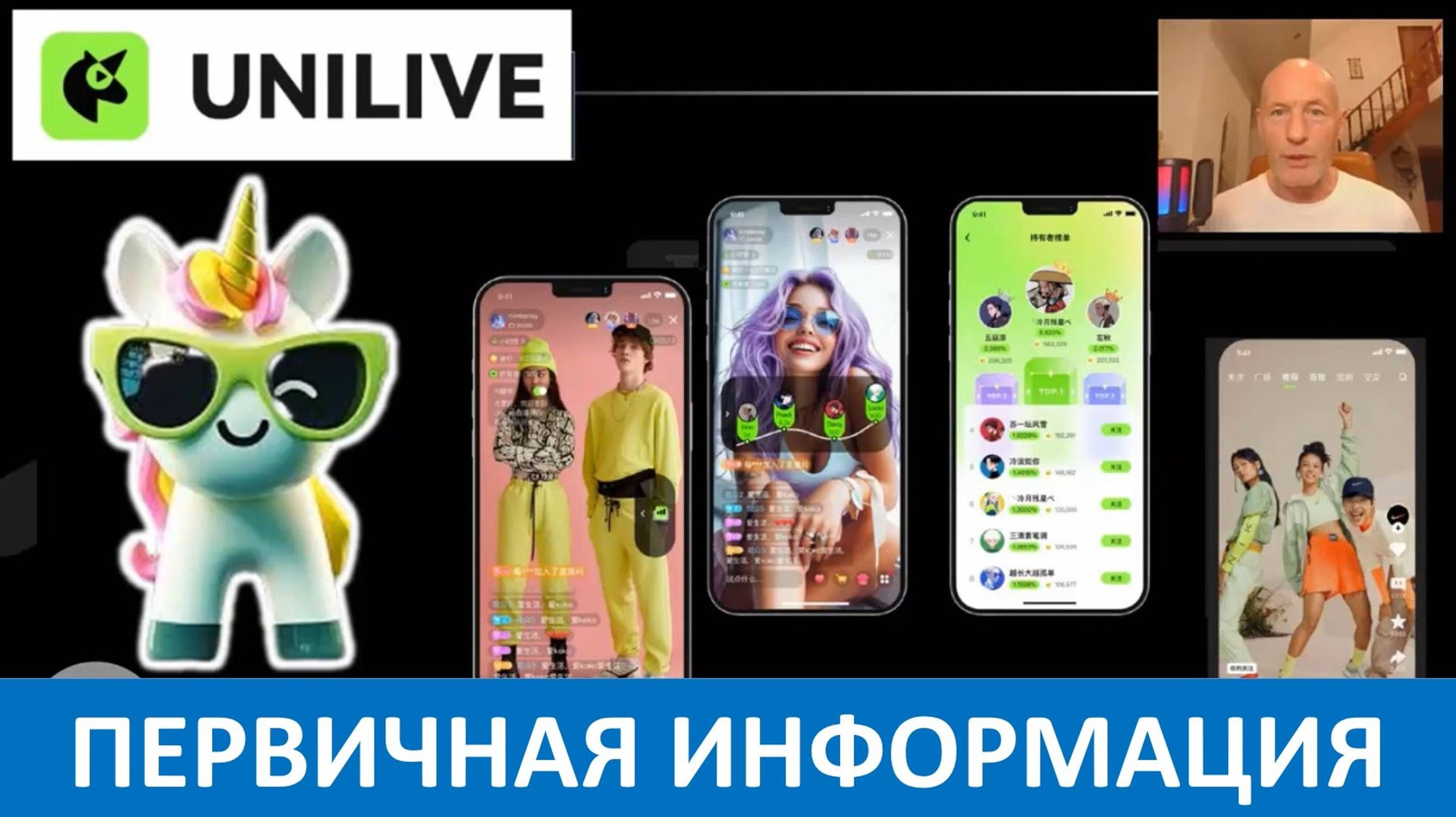 UniLive - Первичная информация о бизнесе смотреть онлайн