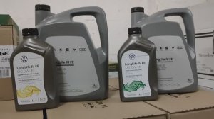 ✅ Оригинальное моторное масло VW