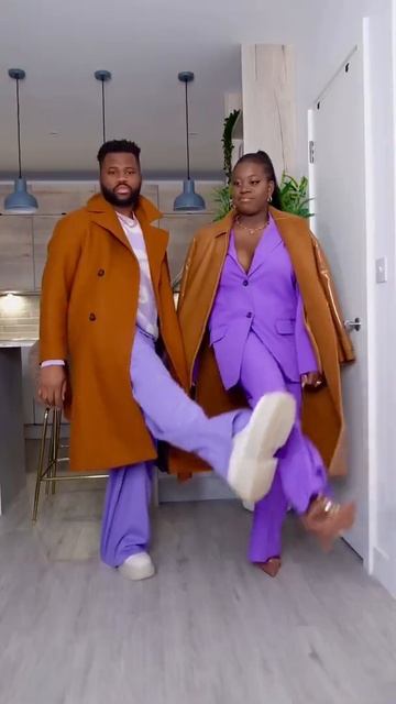 Do you know about that Purple x Brown Color combo? Subscribe for more style inspo IG: maxandmife смотреть онлайн