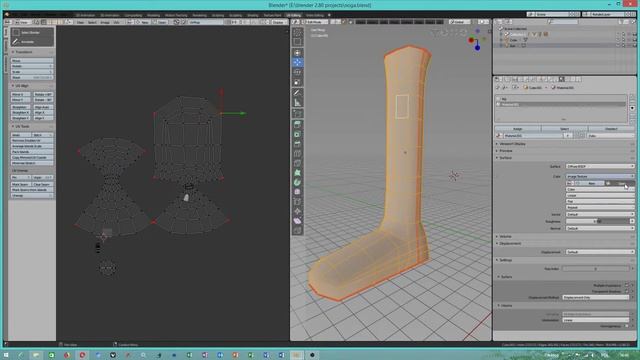 Blender 2.80 UVW Unwrap,Live Unwrap - Tutorial EN смотреть онлайн