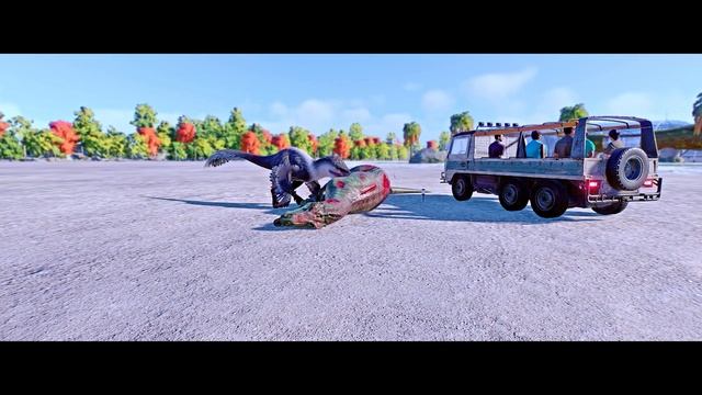 Utahraptor All Perfect Animations & Interactions 🦖 Jurassic World Evolution 2 - Dromaeosauridae смотреть онлайн