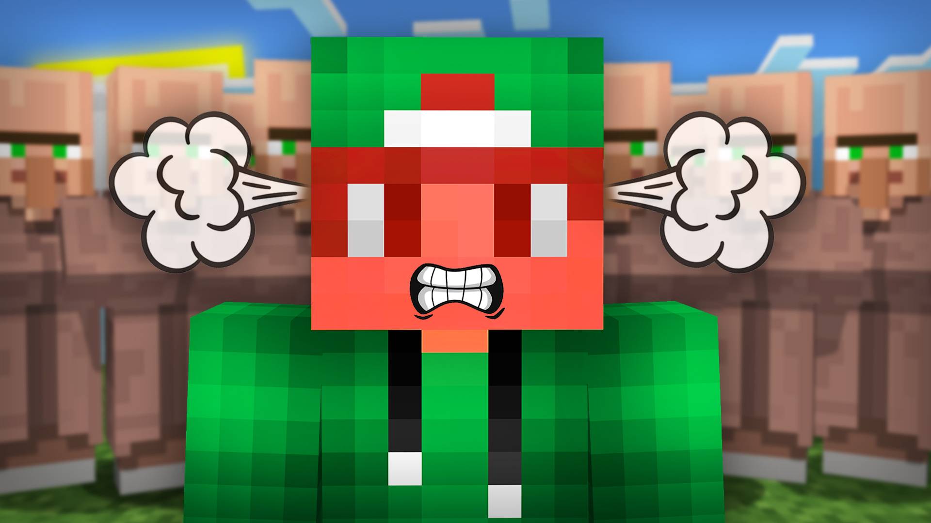 ЖИТЕЛИ РАЗОЗЛИЛИ МЕНЯ В МАЙНКРАФТ | Риколит Minecraft