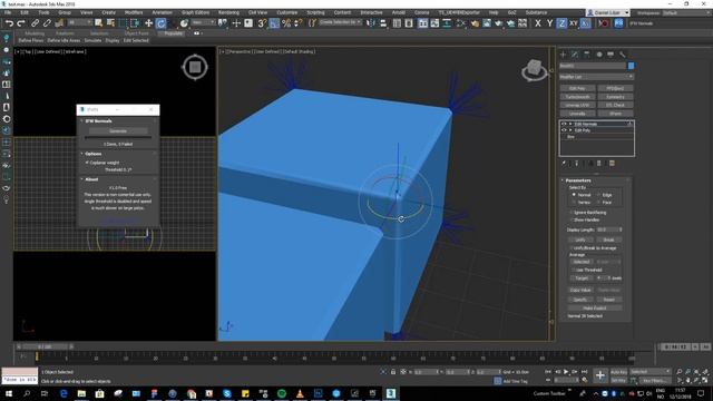 Face Weighted Normals - Testing Script смотреть онлайн