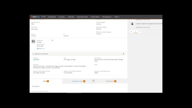 Create BMC Helix ITSM incidents from AppDynamics alerts via BMC Helix iPaaS, powered by Jitterbit смотреть онлайн