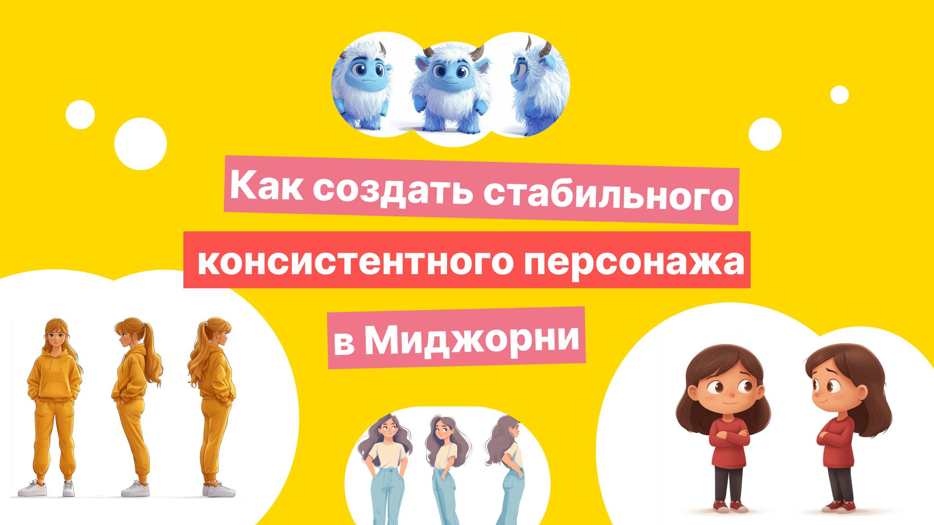 Как сделать стабильного консистентного персонажа в Миджорни смотреть онлайн
