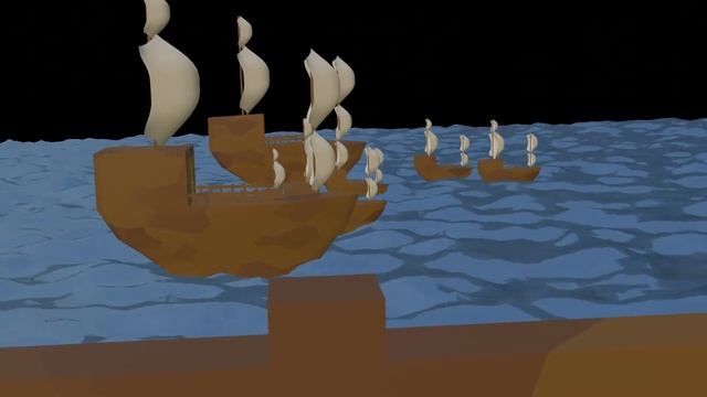 Blender - Timed Scene - Boats смотреть онлайн