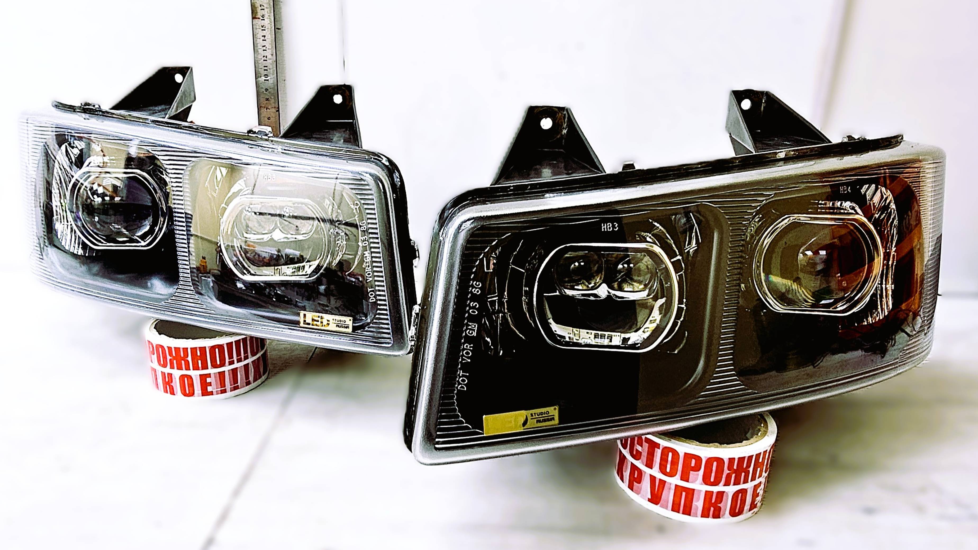 Chevrolet Express комплект светодиодных фар смотреть онлайн