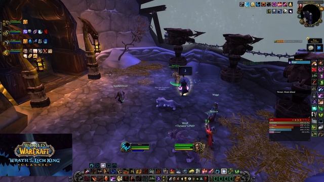 WOTLK Beta Heroics - Utgarde Pinnacle (Feral DPS) смотреть онлайн