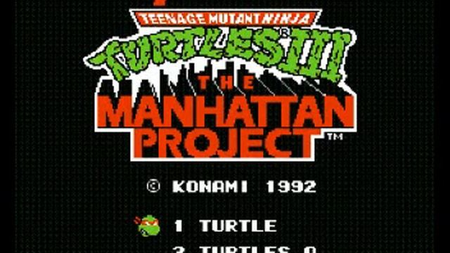 Teenage Mutant Ninja Turtles III - The Manhattan Project (NES) Music - Shredder Escape смотреть онлайн