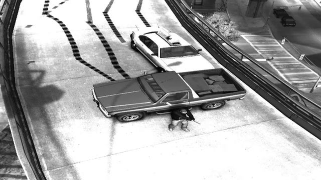 Gta 4 -Camera De Segurança Flagra Tiroteio No Transito