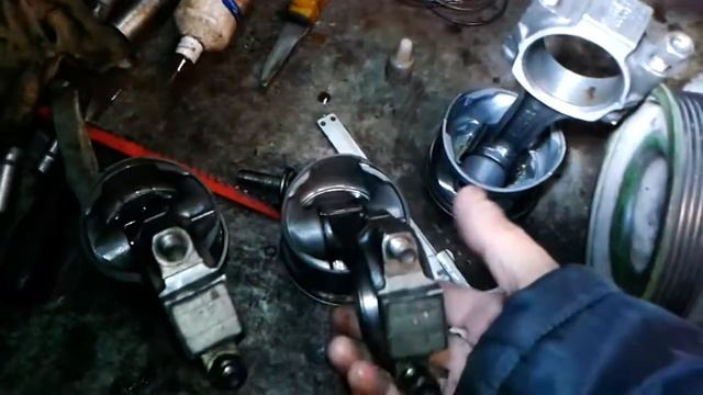 ремонт двигателя 21114 у сомнительных мастеров,главный косяк часть 3(2018 год) смотреть онлайн