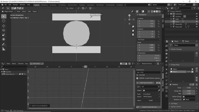 BLENDER 58: INTRODUCCIÓN A LOS DRIVERS смотреть онлайн