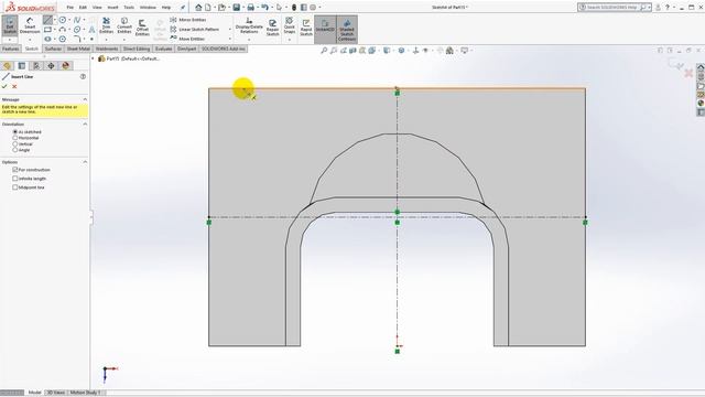 SolidWorks Practice/Exercise For Beginners - Basic Tutorial - Part Features (07 - L02) смотреть онлайн