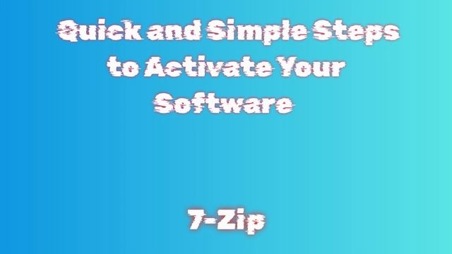 7-Zip license: How to install 7-Zip activated | Download 7-Zip смотреть онлайн