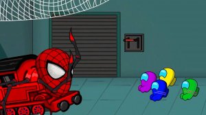 АМОНГ АС ПРОТИВ ЧЕЛОВЕКА ПАУКА