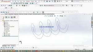SOLIDWORKS SPIRAL DRAWING, MAKE SPIRAL TO METAL SHEET FOR BLADE DESIGNS