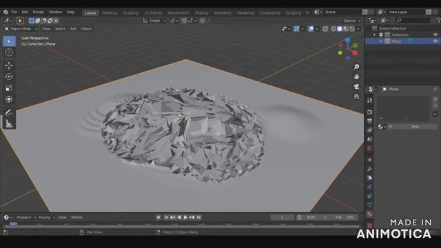 how to make a mountain landscape in Blender @blenderguru смотреть онлайн
