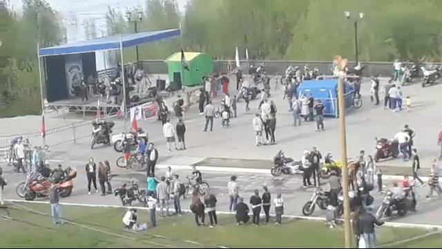 РОК Концерт В Муроме + куча байкеров смотреть онлайн